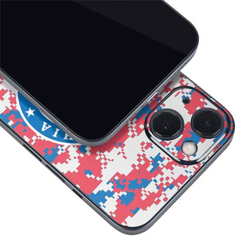 NBA Philadelphia 76ers Red Digi Camo iPhone Skins