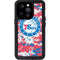 NBA Philadelphia 76ers Red Digi Camo iPhone 15 Pro Waterproof Case
