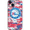 NBA Philadelphia 76ers Red Digi Camo iPhone 15 Skin