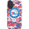 NBA Philadelphia 76ers Red Digi Camo iPhone 16 Magsafe Impact Case