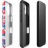 NBA Philadelphia 76ers Red Digi Camo iPhone 16 Plus Impact Case