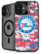 NBA Philadelphia 76ers Red Digi Camo iPhone 16 Plus Kickstand Case