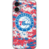 NBA Philadelphia 76ers Red Digi Camo iPhone 16 Plus Skin