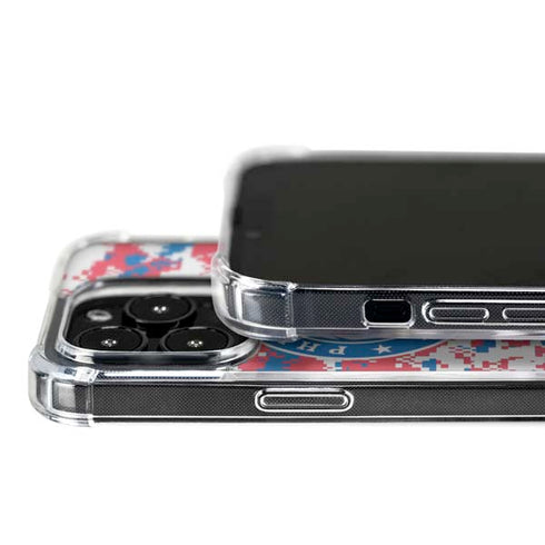 NBA Philadelphia 76ers Red Digi Camo iPhone 16 Pro MagSafe Case