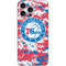 NBA Philadelphia 76ers Red Digi Camo iPhone 16 Pro Max Skin