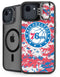 NBA Philadelphia 76ers Red Digi Camo iPhone 16e Kickstand Case