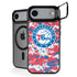 NBA Philadelphia 76ers Red Digi Camo iPhone 17 Air Kickstand Case