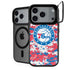 NBA Philadelphia 76ers Red Digi Camo iPhone 17 Pro Max Kickstand Case