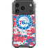 NBA Philadelphia 76ers Red Digi Camo iPhone 18 Pro Clear Case