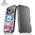 NBA Philadelphia 76ers Red Digi Camo iPhone 18 Pro Clear Case