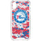 NBA Philadelphia 76ers Red Digi Camo iPhone XS Clear Case