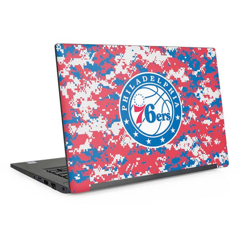 NBA Philadelphia 76ers Red Digi Camo Dell Latitude Skin