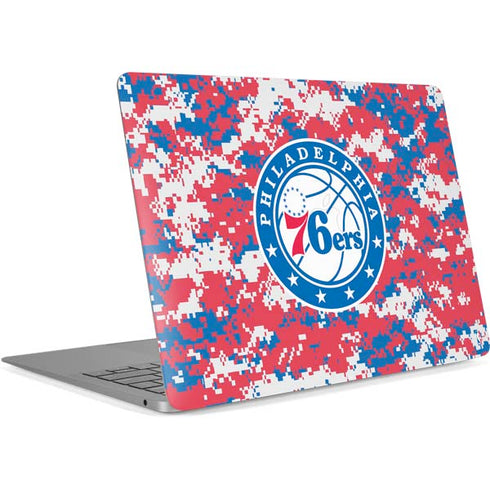 NBA Philadelphia 76ers Red Digi Camo Apple MacBook Air Skin
