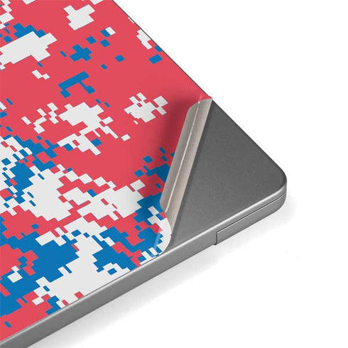 NBA Philadelphia 76ers Red Digi Camo Apple MacBook Pro 14-inch Skin