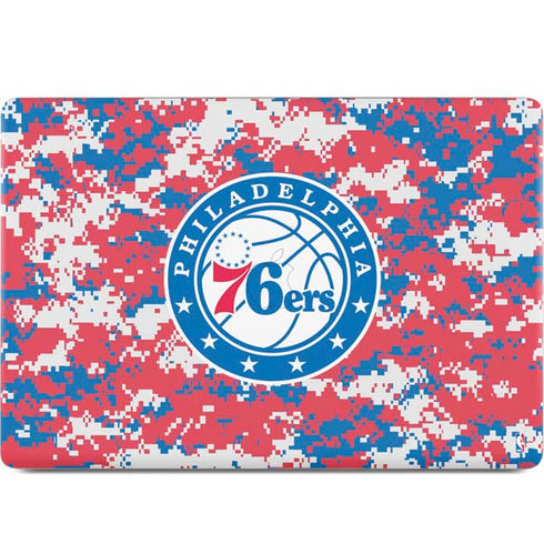 NBA Philadelphia 76ers Red Digi Camo MacBook Skins