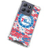 NBA Philadelphia 76ers Red Digi Camo Moto G Power 5G (2025) Clear Case