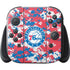 NBA Philadelphia 76ers Red Digi Camo Nintendo Switch 2 (2025) with Joy-Con Skin