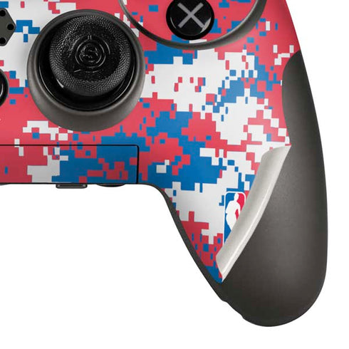 NBA Philadelphia 76ers Red Digi Camo PlayStation Scuf Vantage 2 Controller Skin