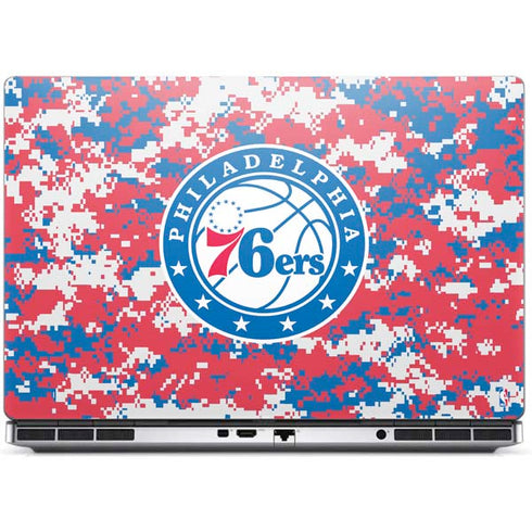 NBA Philadelphia 76ers Red Digi Camo Dell Precision Skin