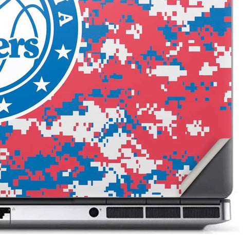 NBA Philadelphia 76ers Red Digi Camo Dell Precision Skin