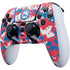 NBA Philadelphia 76ers Red Digi Camo PS5 DualSense Edge Pro Controller Skin