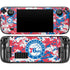 NBA Philadelphia 76ers Red Digi Camo Steam Deck Handheld Gaming Computer OLED Skin