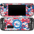 NBA Philadelphia 76ers Red Digi Camo Steam Deck Handheld Gaming Computer Skin