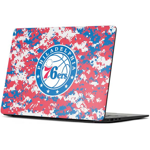 NBA Philadelphia 76ers Red Digi Camo Surface Laptop 7 13.8in Skin
