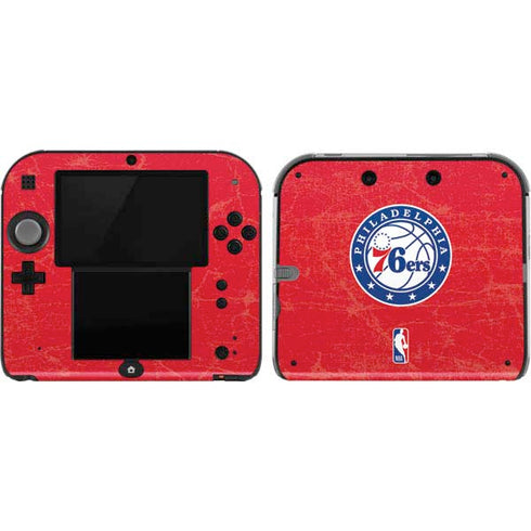 NBA Philadelphia 76ers Distressed Nintendo 2DS Skin