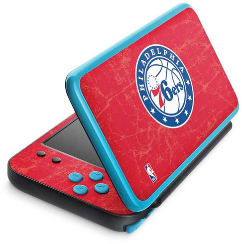 NBA Philadelphia 76ers Distressed Nintendo 2DS XL (2017) Skin
