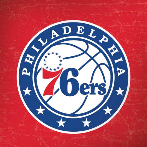 NBA Philadelphia 76ers Distressed Dell Alienware Skin