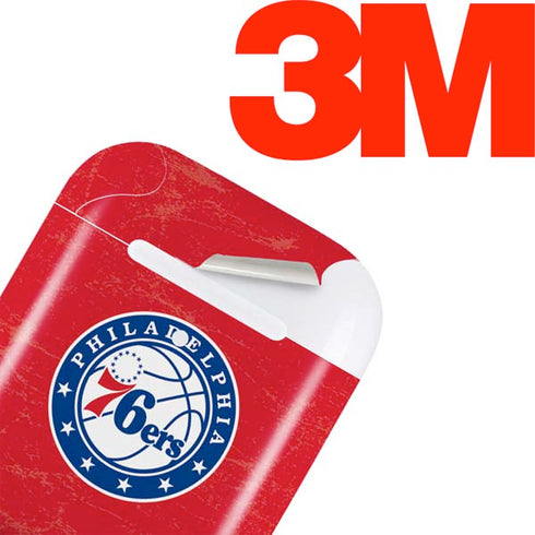 NBA Philadelphia 76ers Distressed Apple AirPods 2 Skin