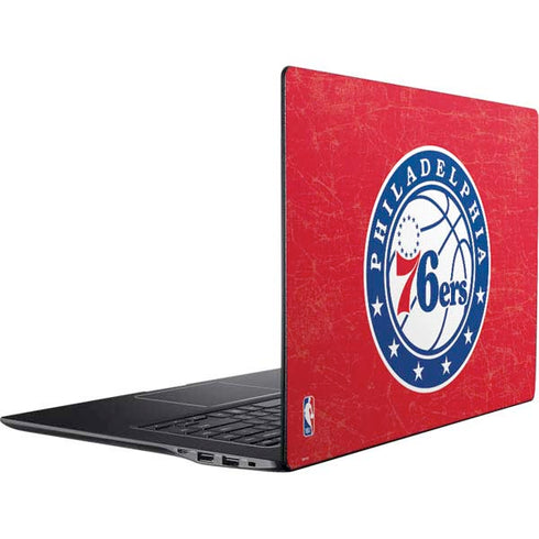 NBA Philadelphia 76ers Distressed Ativ Book 9 (15.6in 2014) Skin