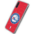 NBA Philadelphia 76ers Distressed Galaxy A10e Clear Case