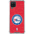 NBA Philadelphia 76ers Distressed Galaxy A12 Clear Case