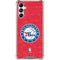 NBA Philadelphia 76ers Distressed Galaxy A15 5G Clear Case