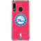 NBA Philadelphia 76ers Distressed Galaxy A30 Clear Case