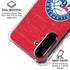 NBA Philadelphia 76ers Distressed Galaxy A36 5G Clear Case