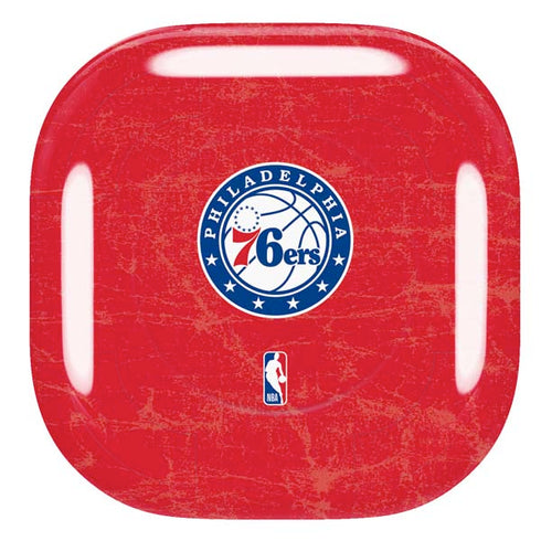 NBA Philadelphia 76ers Distressed Galaxy Buds Pro Skin