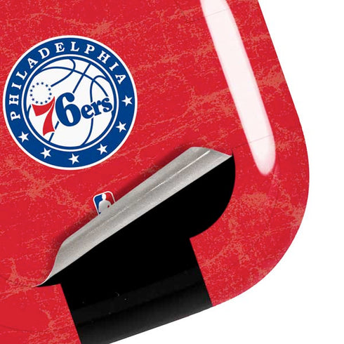 NBA Philadelphia 76ers Distressed Galaxy Buds Pro Skin