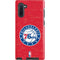NBA Philadelphia 76ers Distressed Galaxy Note 10 Pro Case