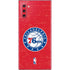 NBA Philadelphia 76ers Distressed Galaxy Note 10 Skin