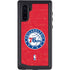 NBA Philadelphia 76ers Distressed Galaxy Note 10 Waterproof Case