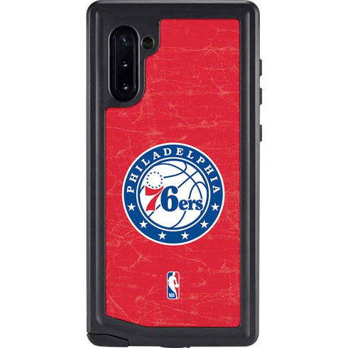 NBA Philadelphia 76ers Distressed Galaxy Cases