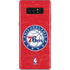 NBA Philadelphia 76ers Distressed Galaxy Note 8 Skin