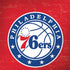 NBA Philadelphia 76ers Distressed Galaxy Note 8 Skin