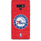 NBA Philadelphia 76ers Distressed Galaxy Note 9 Skin