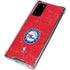 NBA Philadelphia 76ers Distressed Galaxy Note20 5G Clear Case