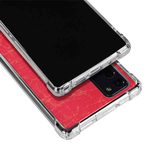 NBA Philadelphia 76ers Distressed Galaxy Note20 5G Clear Case