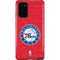 NBA Philadelphia 76ers Distressed Galaxy Note20 5G Pro Case